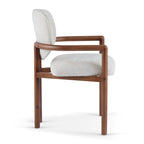 - Chaises de salle à manger Harper Mordern rembourrées en bois d'hévéa (lot de 2)