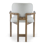 - Chaises de salle à manger Harper Mordern rembourrées en bois d'hévéa (lot de 2)