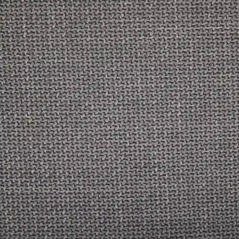 Lot de 2 chaises de salle à manger en lin avec pieds en métal, dossier incurvé, chaise d'appoint pour salon/salle à manger