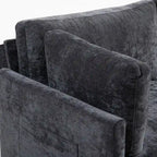 111.42 Canapé trois places en chenille