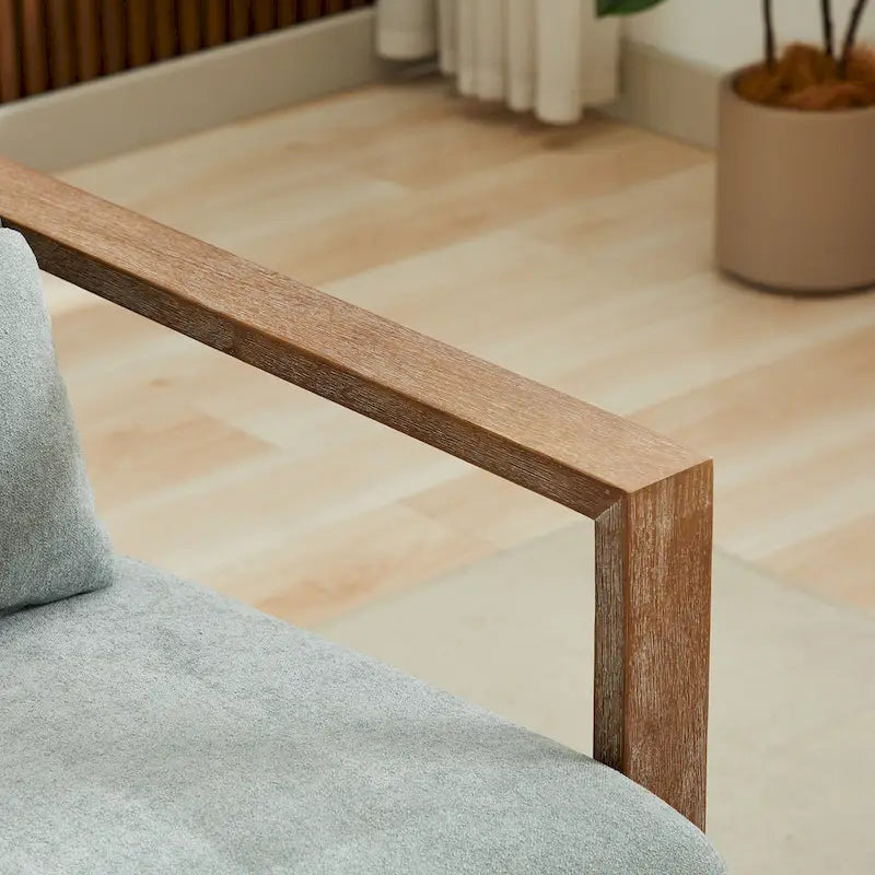 30,31 € Fauteuil d'appoint pivotant rembourré en mélange de lin