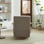 30,31 € Fauteuil d'appoint pivotant rembourré en mélange de lin