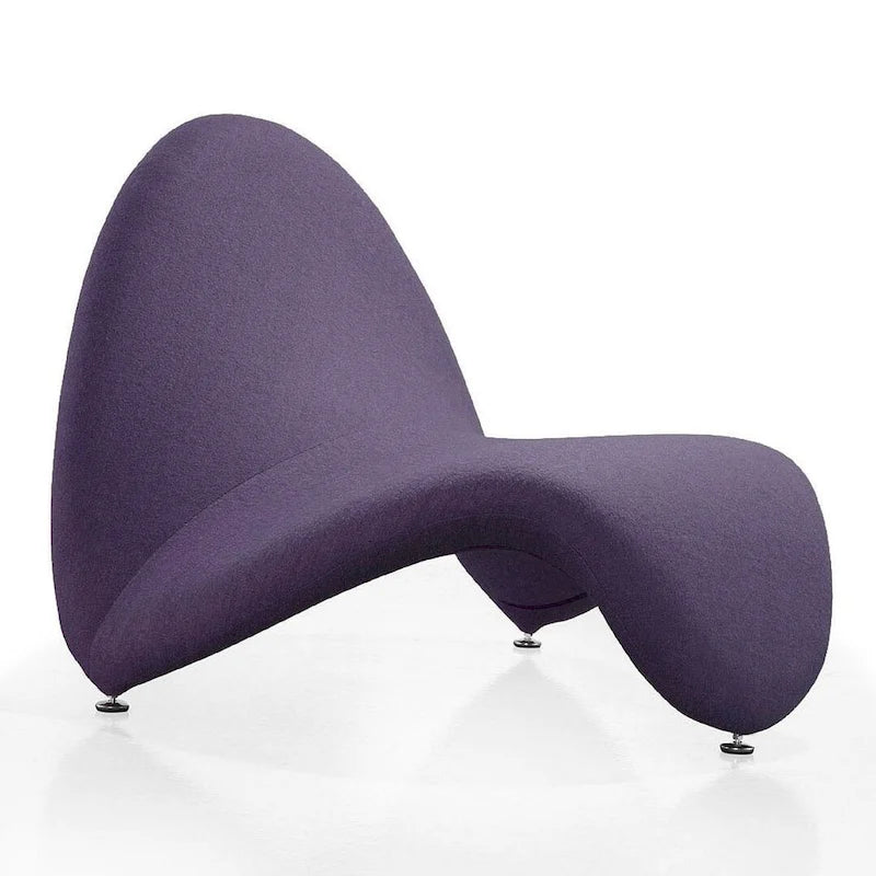 Fauteuil d'appoint en mélange de laine MoMa (lot de 2)