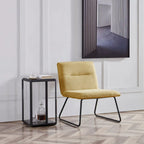  Cosmo Fabric Lounge Accent Slipper Chair