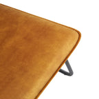 Chaise d'appoint Cosmo en tissu sans accoudoirs