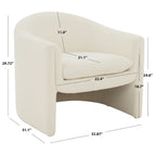 Fauteuil rembourré - 33 pouces de large x 31 pouces de profondeur x 30 pouces de haut