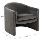 Fauteuil rembourré - 33 pouces de large x 31 pouces de profondeur x 30 pouces de haut