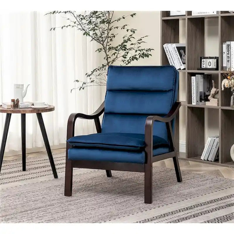   24.8 Wide Velvet Armchair