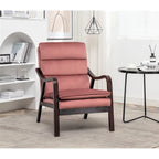 Fauteuil large en velours 24.8