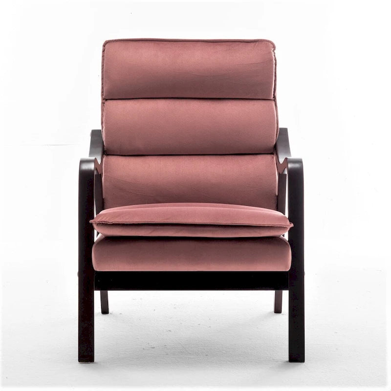 Fauteuil large en velours 24.8