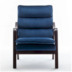 Fauteuil large en velours 24.8