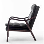 Fauteuil large en velours 24.8
