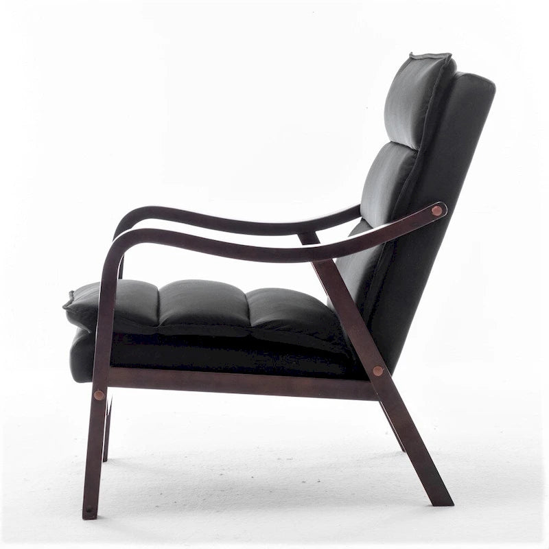 Fauteuil large en velours 24.8