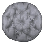 Coussin de remplacement épais et moelleux en microsuède uni pour fauteuil Papasan
