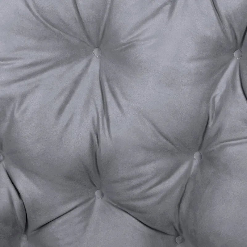 Coussin de remplacement épais et moelleux en microsuède uni pour fauteuil Papasan