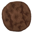 Coussin de remplacement épais et moelleux en microsuède uni pour fauteuil Papasan