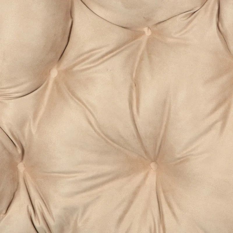 Coussin de remplacement épais et moelleux en microsuède uni pour fauteuil Papasan