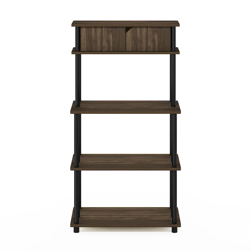 Étagère de rangement sans outil Turn-N-Tube avec armoire supérieure