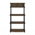 Étagère de rangement sans outil Turn-N-Tube avec armoire supérieure