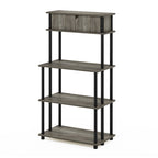Étagère de rangement sans outil Turn-N-Tube avec armoire supérieure