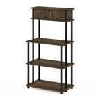 Étagère de rangement sans outil Turn-N-Tube avec armoire supérieure