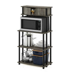 Étagère de rangement sans outil Turn-N-Tube avec armoire supérieure