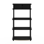 Étagère de rangement sans outil Turn-N-Tube avec armoire supérieure