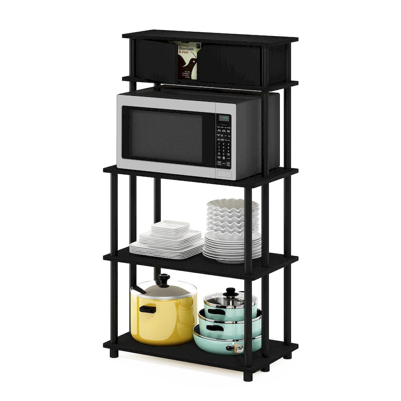 Étagère de rangement sans outil Turn-N-Tube avec armoire supérieure