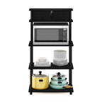 Étagère de rangement sans outil Turn-N-Tube avec armoire supérieure