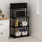 Étagère de rangement sans outil Turn-N-Tube avec armoire supérieure