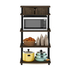 Étagère de rangement sans outil Turn-N-Tube avec armoire supérieure