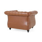Fauteuils club traditionnels Chesterfield Silverdale (lot de 2) par