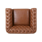 Fauteuils club traditionnels Chesterfield Silverdale (lot de 2) par