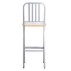 Tabouret de bar en métal (lot de 2)