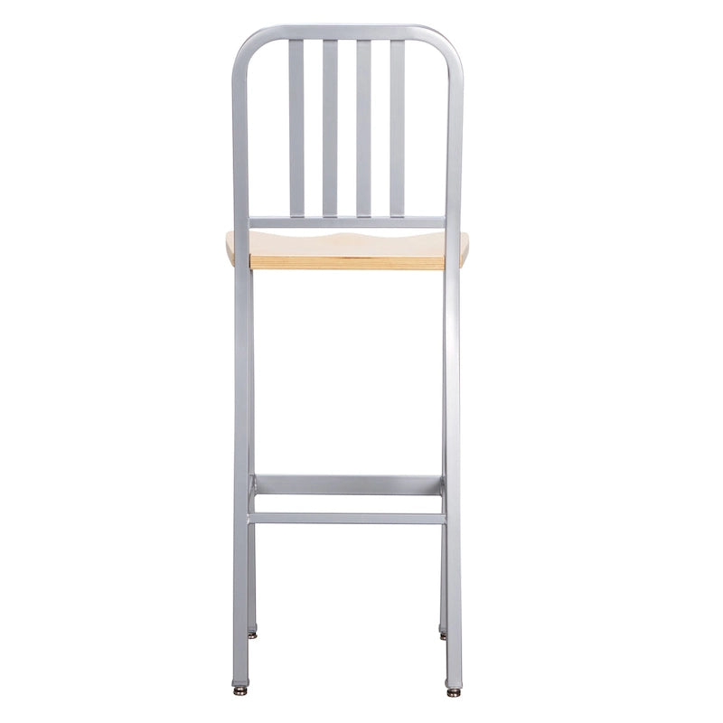 Tabouret de bar en métal (lot de 2)