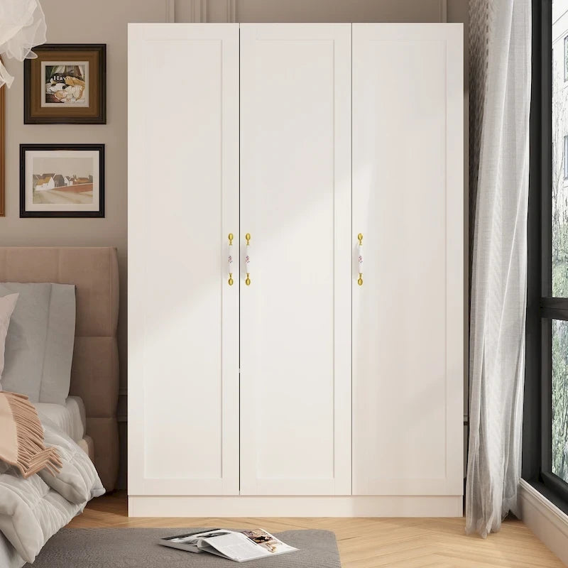 Grande Armoire/Penderie, 120 L x 177 H x 46,5 P cm