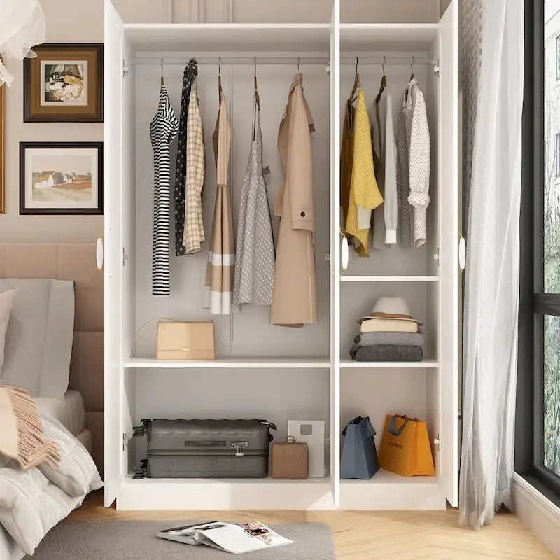 Grande Armoire/Penderie, 120 L x 177 H x 46,5 P cm
