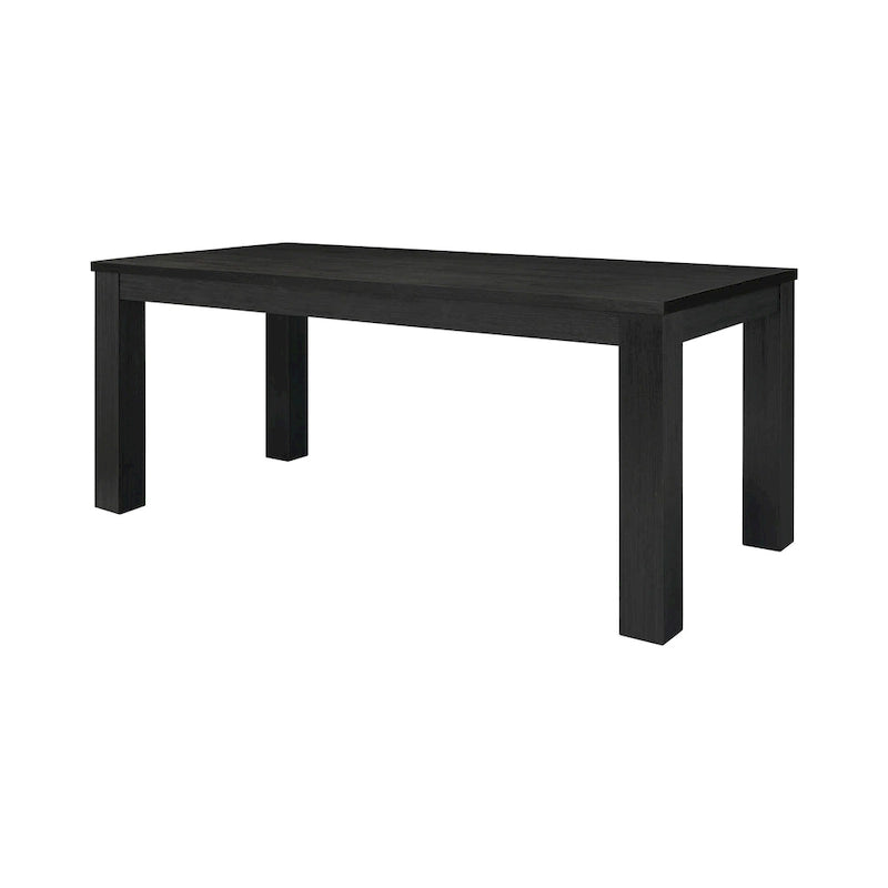 Table de salle à manger rectangulaire de 75 po avec pieds carrés