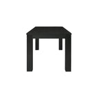 Table de salle à manger rectangulaire de 75 po avec pieds carrés