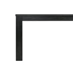 Table de salle à manger rectangulaire de 75 po avec pieds carrés