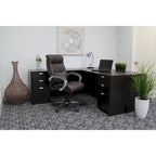 Chaise de bureau de direction grand dossier double rembourrage