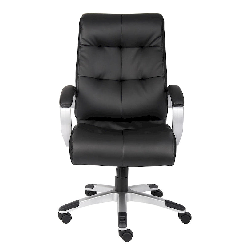 Chaise de bureau de direction grand dossier double rembourrage