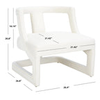 Fauteuil simple - 27 pouces de large x 27 pouces de profondeur x 27 pouces de haut - 26 pouces de large x 27 pouces de profondeur x 27 pouces de haut