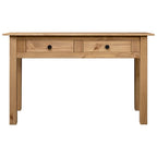 vidaXL Table console Table d'entrée Table d'appoint Bois de pin massif Gamme Panama - 43,3 x 15,7 x 28,3