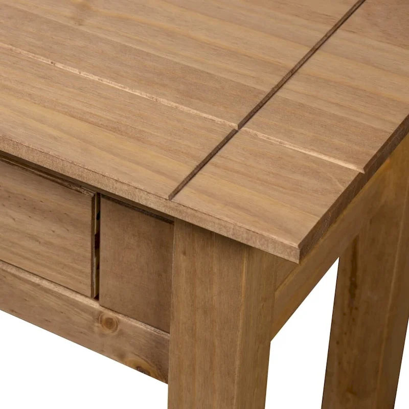 vidaXL Table console Table d'entrée Table d'appoint Bois de pin massif Gamme Panama - 43,3 x 15,7 x 28,3