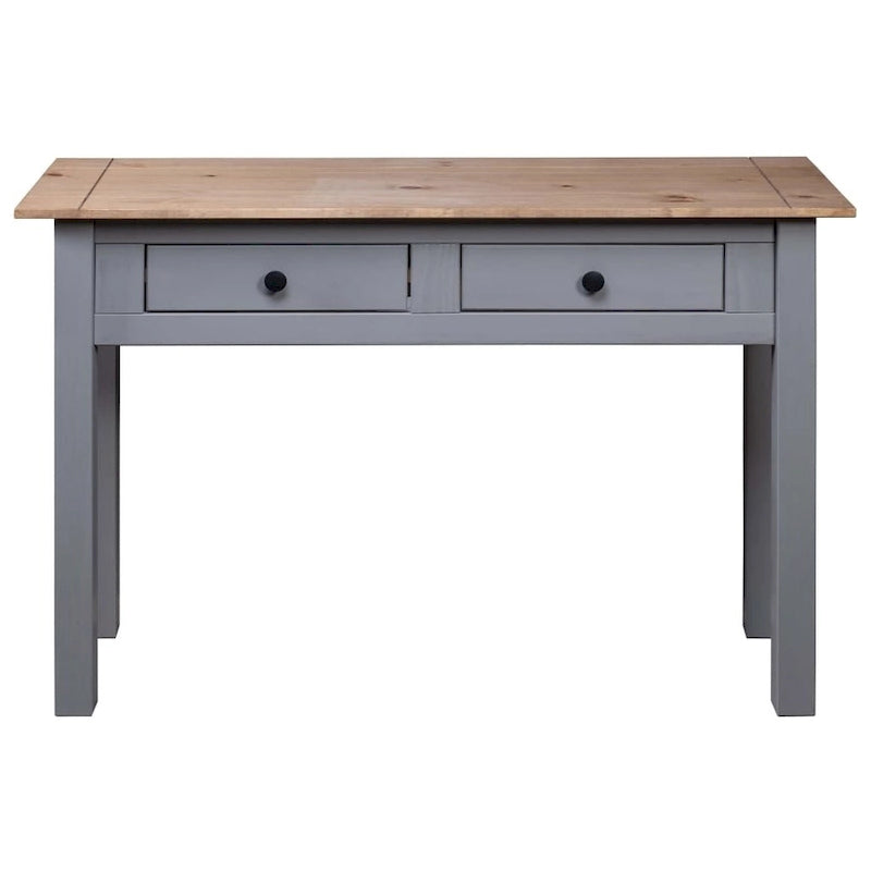 vidaXL Table console Table d'entrée Table d'appoint Bois de pin massif Gamme Panama - 43,3 x 15,7 x 28,3