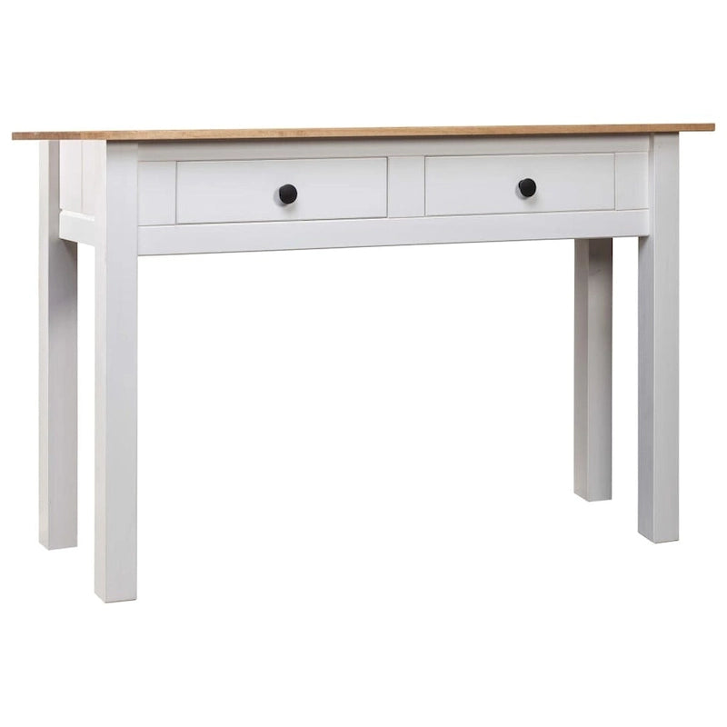 vidaXL Table console Table d'entrée Table d'appoint Bois de pin massif Gamme Panama - 43,3 x 15,7 x 28,3