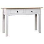 vidaXL Table console Table d'entrée Table d'appoint Bois de pin massif Gamme Panama - 43,3 x 15,7 x 28,3