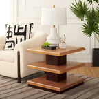   Ava 2-Shelf Accent Table - 24 L x 24 D x 21 H - 24Wx24Dx21H