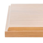 Table d'appoint à étagère double - 24 pouces de long x 24 pouces de profondeur x 21 pouces de haut - 24 larg. x 24 prof. x 21 haut.